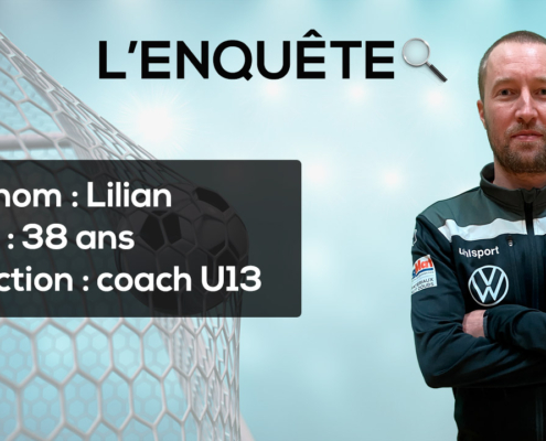 Lilian, coach U13