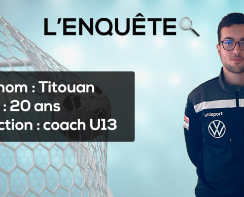 Titouan, coach U13