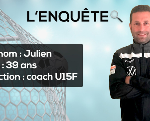 Julien, coach U15F