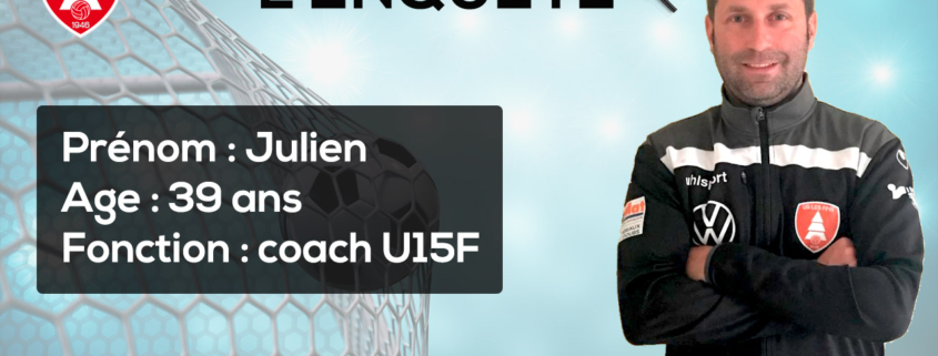 Julien, coach U15F