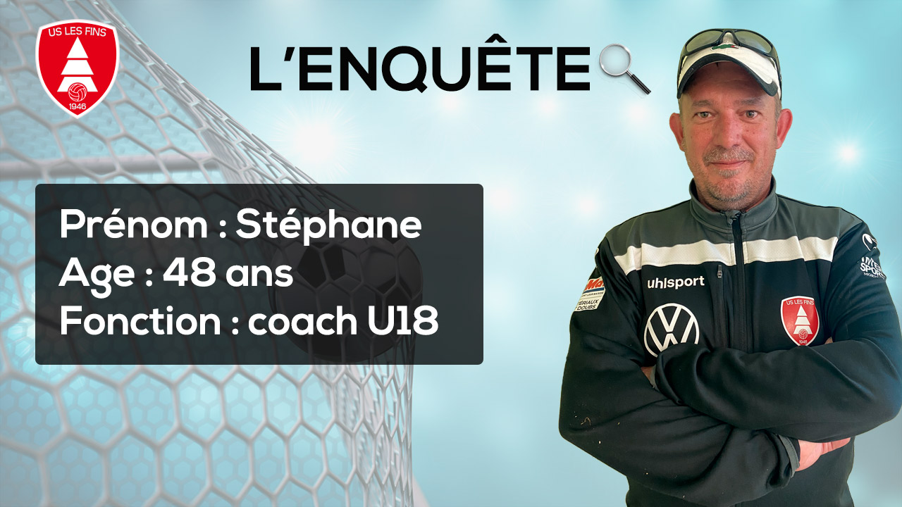 Stéphane, coach U18
